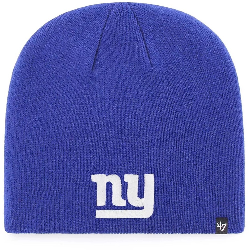 '47 Brand Men's Royal New York Giants Primary Logo Knit Beanie NFL